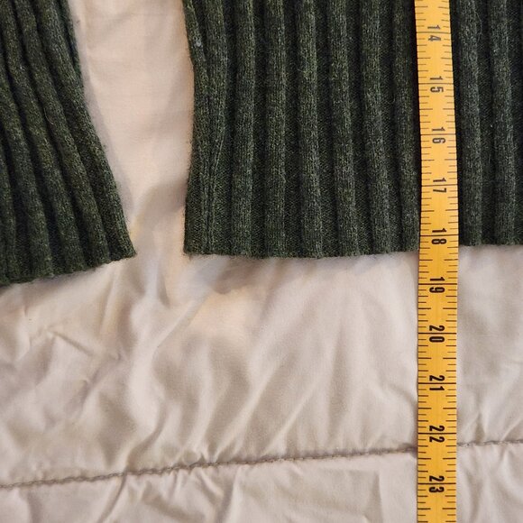 Madewell mockneck cropped ribbed wool sweater - Picture 8 of 9